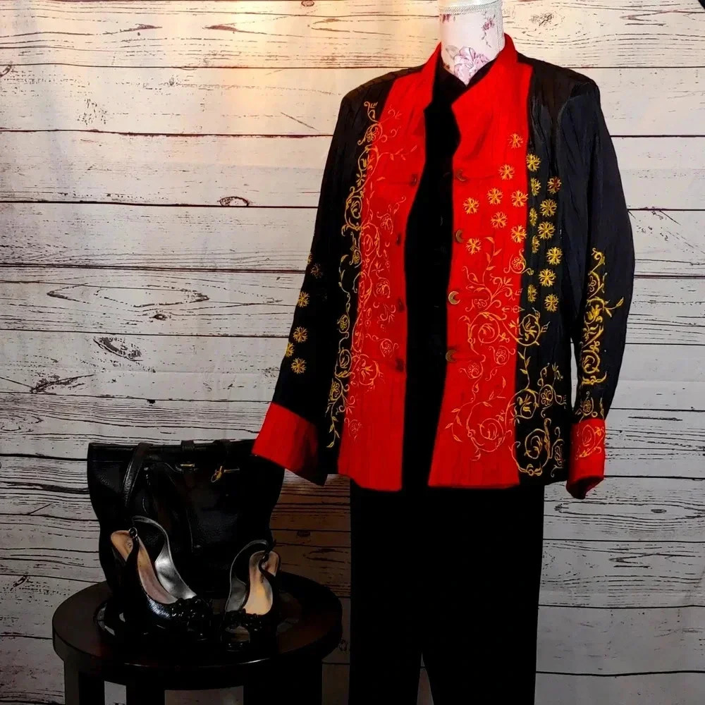 Womens Oriental Style Suit Jacket
